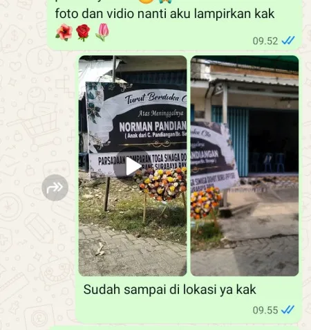 Pengiriman Karangan Bunga Bergas